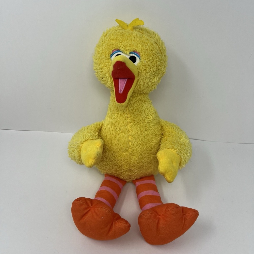 Kohl's Cares Sesame Street Big Bird Yellow Plush Stuffed Animal Toy Gift 12"